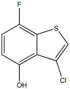 3-chloro-7-fluorobenzo[b]thiophen-4-ol Structure