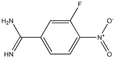 3-fluoro-4-nitro-benzamidine 구조식 이미지