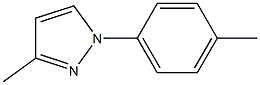 3-methyl-1-p-tolyl-1H-pyrazole 구조식 이미지