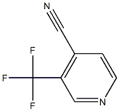 3-Trifluoromethyl-isonicotinonitrile 구조식 이미지