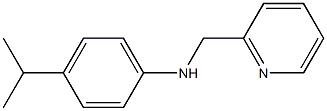 4-isopropyl-N-((pyridin-2-yl)methyl)benzenamine 구조식 이미지