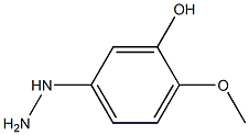 5-hydrazinyl-2-methoxyphenol 구조식 이미지