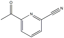 6-acetylpyridine-2-carbonitrile 구조식 이미지