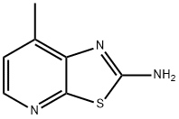 7-methylthiazolo[5,4-b]pyridin-2-amine 구조식 이미지