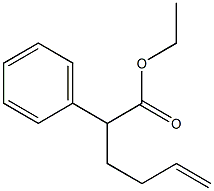 ethyl 2-phenylhex-5-enoate Structure