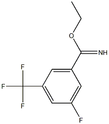 ethyl 3-fluoro-5-(trifluoromethyl)benzoimidate Structure