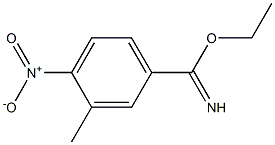 ethyl 3-methyl-4-nitrobenzoimidate Structure