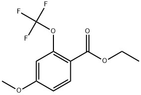 ethyl 4-methoxy-2-(trifluoromethoxy)benzoate 구조식 이미지