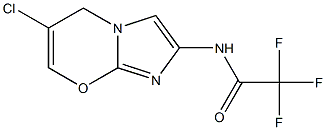 N-(6-chloroH-imidazo[1,2-a]pyridin-2-yl)-2,2,2-trifluoroacetamide 구조식 이미지