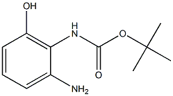 tert-butyl 2-amino-6-hydroxyphenylcarbamate 구조식 이미지