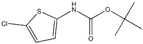 tert-butyl 5-chlorothiophen-2-ylcarbamate 구조식 이미지