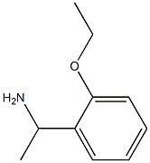 1-(2-Ethoxyphenyl)ethanamine 구조식 이미지