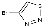 4-bromothiadiazole 구조식 이미지