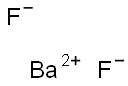 Barium fluoride crystal optic rectangle, 30mm x 15mm x 4mm, polished both sides 구조식 이미지