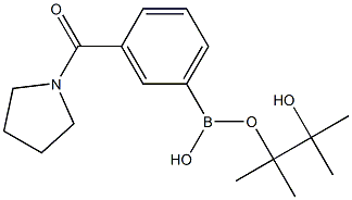 3-(1-Pyrrolidinylcarbonyl)benzeneboronic acid pinacol ester Structure