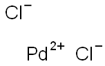 Palladium  (II)  Chloride  Crystal  (Standard  Grade) 구조식 이미지