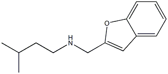 (1-benzofuran-2-ylmethyl)(3-methylbutyl)amine 구조식 이미지