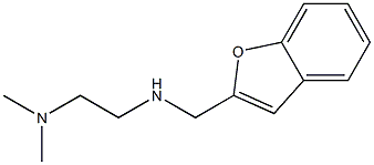 (1-benzofuran-2-ylmethyl)[2-(dimethylamino)ethyl]amine 구조식 이미지