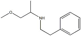 (1-methoxypropan-2-yl)(2-phenylethyl)amine 구조식 이미지