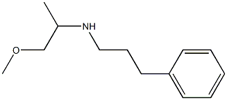 (1-methoxypropan-2-yl)(3-phenylpropyl)amine 구조식 이미지