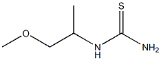 (1-methoxypropan-2-yl)thiourea Structure
