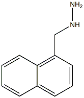 (1-naphthylmethyl)hydrazine Structure