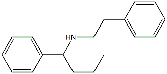 (1-phenylbutyl)(2-phenylethyl)amine Structure