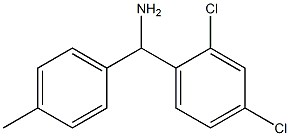 (2,4-dichlorophenyl)(4-methylphenyl)methanamine 구조식 이미지