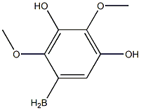 (2,4-dimethoxyphenyl)boranediol 구조식 이미지