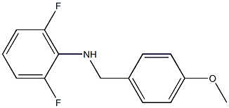 (2,6-difluorophenyl)(4-methoxyphenyl)methylamine 구조식 이미지