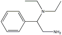 (2-amino-1-phenylethyl)diethylamine Structure