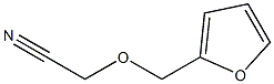 (2-furylmethoxy)acetonitrile 구조식 이미지