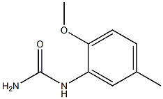 (2-methoxy-5-methylphenyl)urea 구조식 이미지