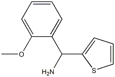 (2-methoxyphenyl)(thiophen-2-yl)methanamine Structure