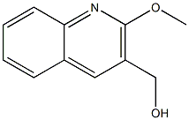 (2-methoxyquinolin-3-yl)methanol 구조식 이미지