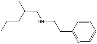 (2-methylpentyl)[2-(pyridin-2-yl)ethyl]amine 구조식 이미지