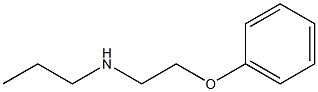 (2-phenoxyethyl)(propyl)amine 구조식 이미지