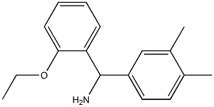 (3,4-dimethylphenyl)(2-ethoxyphenyl)methanamine 구조식 이미지