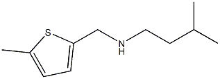 (3-methylbutyl)[(5-methylthiophen-2-yl)methyl]amine Structure