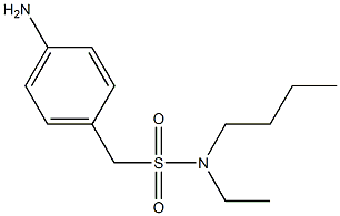 (4-aminophenyl)-N-butyl-N-ethylmethanesulfonamide Structure