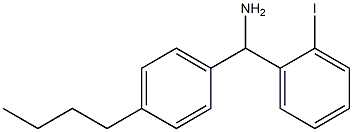 (4-butylphenyl)(2-iodophenyl)methanamine Structure