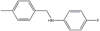 (4-fluorophenyl)(4-methylphenyl)methylamine Structure