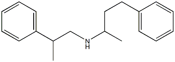 (4-phenylbutan-2-yl)(2-phenylpropyl)amine 구조식 이미지