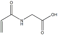 (acryloylamino)acetic acid 구조식 이미지