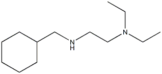 (cyclohexylmethyl)[2-(diethylamino)ethyl]amine 구조식 이미지