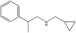 (cyclopropylmethyl)(2-phenylpropyl)amine Structure