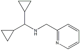 (dicyclopropylmethyl)(pyridin-2-ylmethyl)amine Structure
