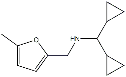 (dicyclopropylmethyl)[(5-methylfuran-2-yl)methyl]amine 구조식 이미지