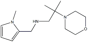 [(1-methyl-1H-pyrrol-2-yl)methyl][2-methyl-2-(morpholin-4-yl)propyl]amine Structure