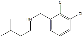 [(2,3-dichlorophenyl)methyl](3-methylbutyl)amine Structure